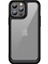 Iphone 13 Pro 6.1 Inç Bağımsız Pc Düğmeleri Için Tpu+Akrilik Hibrit Kılıf Koruyucu Telefon Kapak Black (Yurt Dışından) 1