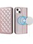 Iphone 13 Mini Telefon Kılıfı Için 5.4 Inç Rfıd Blowantıct Card Tutucu Stans Telefon Deri Kapak Magsafe-Rose Gold Ile Ilgili (Yurt Dışından) 1