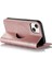 Iphone 13 Mini Telefon Kılıfı Için 5.4 Inç Rfıd Blowantıct Card Tutucu Stans Telefon Deri Kapak Magsafe-Rose Gold Ile Ilgili (Yurt Dışından) 3