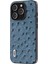 Iphone 15 Pro Maks Yüksek Doku Orijinal Inek Deri+Pc+Tpu Kapak-Mavi (Yurt Dışından) 1