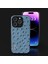 Iphone 15 Pro Maks Yüksek Doku Orijinal Inek Deri+Pc+Tpu Kapak-Mavi (Yurt Dışından) 5