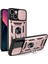 Tam Koruyucu Kamera Slayt Telefon Kasası Arka Kabuk ile iPhone 13 6.1 Inç-Rose Altın Için Kickstand ile (Yurt Dışından) 1