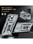 Iphone 12 Pro Max Pc+Tpu Ring Kickstand Case ile Slayt Kamera Kapağı Anti-Fall Anti Tone Koruyucu Grey (Yurt Dışından) 4