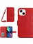 Iphone 13 Mini Telefon Kılıfı Için 5.4 Inç Cilt Touch Pu Deri Basılı Ayçiçeği Stand Kılıfı Kılıf Anti-Çizelge Telefon Cüzdan Kapağı Omuz Kayışı Kırmızısı (Yurt Dışından) 1