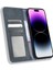Iphone 14 Pro Telefon Kılıfı Için 6.1 Inç Anti-Güz Anti-Dirençli Dirençli Deri Kılıf Retro Doku Telefon Kapağı Manyetik Otomatik Kapatma Cep Telefonu Koruyucu Kabuk Mavisi (Yurt Dışından) 3