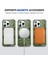 Iphone 15 Pro Max Tpu+Pc Telefon Kılıfı Dönen Kickstand Koruyucu Kapak-Dark Yeşil (Yurt Dışından) 4