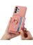 Samsung Galaxy A32 5g Premium Dokulu Deri Kart Yuvaları Halka (Yurt Dışından) 3