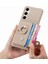 Samsung Galaxy S24 Artı Halka Standı Kart Yuvaları Premium Dokulu (Yurt Dışından) 5