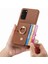 Samsung Galaxy S20 Fe Halka Standı Kart Yuvaları Premium Dokulu (Yurt Dışından) 3