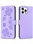 IPhone 15 Için Flip Case Pro Kart Yuvaları Tutucu Kickstand Cüzdan Yonca Pu (Yurt Dışından) 1