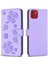 Samsung Galaxy A03 Yonca Çiçek Çok Renkli Kart Yuvaları Pu Için Flip Case (Yurt Dışından) 5