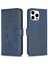 IPhone 13 Için Flip Case Pro Max Yonca Çiçek Pu Deri Cüzdan Kart Yuvaları (Yurt Dışından) 5