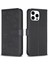 IPhone 15 Için Flip Case Pro Kart Yuvaları Tutucu Kickstand Cüzdan Yonca Pu (Yurt Dışından) 5