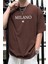 Only Trendwear Erkek Milano Baskılı Oversize Tshirt 1