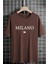 Only Trendwear Erkek Milano Baskılı Oversize Tshirt 2