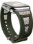 Watch 44MM KRD-117 Hava Alabilen Delikli Metal Süslemeli Desenli Silikon Kordon 3