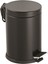 Çöp Kovası Metal Pedallı 12 Litre Çöp Kovası Siyah 1