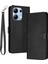 Xiaomi Redmi Note 13 4g Deri Dana Dokusu Kayışlı Kapak (Yurt Dışından) 1