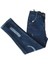 Kız Çocuk Belden Lastikli Yırtıklı Jeans Pantolon 1