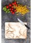 Sarı Desenler| Cam Kesme Tahtası | 25 x 35 cm 1