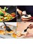 6lı Takım Yanmaz Yapışmaz Mutfak Pasta Slikon Yumurta Fırçası Kaşık Bıçak Spatula Seti 6
