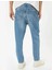 5WAM40157ND Koton Erkek Jean Pantolon Orta Indigo 5