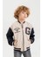 Çift Cepli Su Geçirmez Erkek Çocuk Kolej Ceket 1