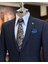 Italyan Stil Slim Fit Erkek Ceket Pantolon Takım Elbise Lacivert T12707 2