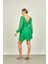 Kadın Uzun Kollu Mini Abiye Elbise 5065 Benetton 4