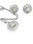 Swarovski Taşlı 925 Ayar Gümüş Baget Set Takım 1