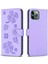 IPhone 11 Için Flip Case Pro Yonca Çiçek Cüzdan Pu Deri Çok Renkli (Yurt Dışından) 1