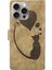 IPhone 16 Için Flip Case Pro Max Kart Cep Flip Folio Kabartmalı Sevimli Kedi (Yurt Dışından) 5
