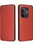 Realme Gt 6t Deri Folio Flip Case Kart Ekleme Tam Için Flip Case (Yurt Dışından) 4
