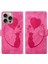 IPhone 16 Için Flip Case Pro Max Kart Cep Flip Folio Kabartmalı Sevimli Kedi (Yurt Dışından) 1