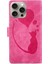 IPhone 16 Için Flip Case Pro Max Kart Cep Flip Folio Kabartmalı Sevimli Kedi (Yurt Dışından) 4