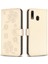 Samsung Galaxy A20 Için Flip CASE/A30 Pu Deri Çok Renkli Yonca Çiçek (Yurt Dışından) 1