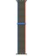 Apple Watch 40MM Uyumlu Kordon Hasır Örgü Kumaş Band-03 Strap Kayış, Olive 1