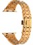 Apple Watch 38MM Uyumlu Kordon Paslanmaz Metal Çift Renkli Krd-83 Kayış, Rose Gold 1