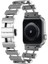 Apple Watch 40MM Uyumlu Krd-96 Metal Kordon, Gümüş 1
