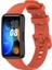 Huawei Band 8 Uyumlu Klasik Kordon, Turuncu 1
