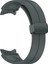 Samsung Galaxy Watch 5 44MM Uyumlu Kordon Silikon Metal Mıknatıslı Toka Zore Krd-84 Kayış, Koyu Gri 1