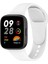 Xiaomi Redmi Watch 3 Uyumlu Kordon Silikon Spor Görünümlü Yumuşak Zore Krd-81 Kayış, Beyaz 1