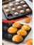 Muffin Kek Kalıbı 12'li Metal Yapışmaz 1