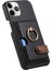 IPhone 11 Için Kılıf Pro Premium Dokulu Deri Kart Yuvaları Halka Standı (Yurt Dışından) 5