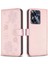 Realme C55 Çok Renkli Yonca Çiçek Pu Deri Cüzdan Kartı Için Flip Case (Yurt Dışından) 1