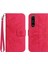 Sony Xperia 1 Vı Kabartmalı Ayçiçeği Lüks Pu Deri Kart ile (Yurt Dışından) 1