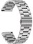 Huawei Watch Gt 3 42MM 20MM Uyumlu Kordon Metal Baklalı Tasarım Zore Band-04 Kayış, Gümüş 1