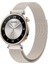 Huawei Watch Gt 4 41MM 18MM Uyumlu Kordon Hasır Metal Mıknatıslı Örgü Zore Krd-01 Kayış, Starlight 1