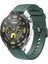Huawei Watch Gt 4 Uyumlu 41MM Zore Krd-95 22MM Silikon Kordon, Koyu Yeşil 1