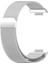 Huawei Watch Fit 2 Uyumlu Kordon Hasır Metal Mıknatıslı Örgü Zore Krd-01 Kayış, Gümüş 3